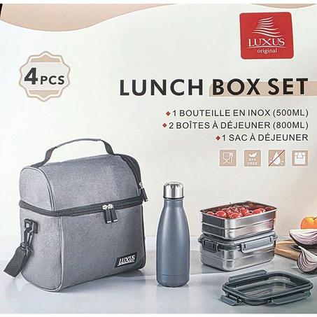 Lunch box - LUXUS - Isotherme - 4 pièces