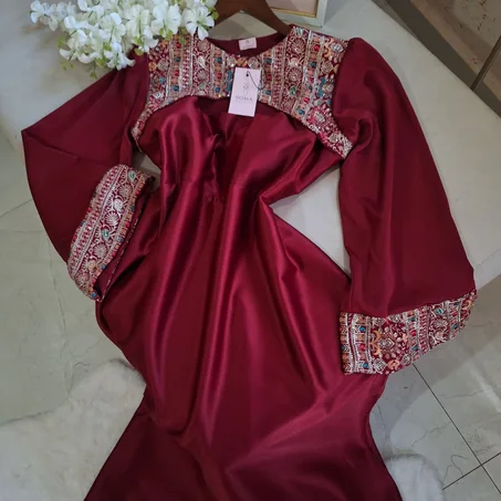 فستان غزال - احمر