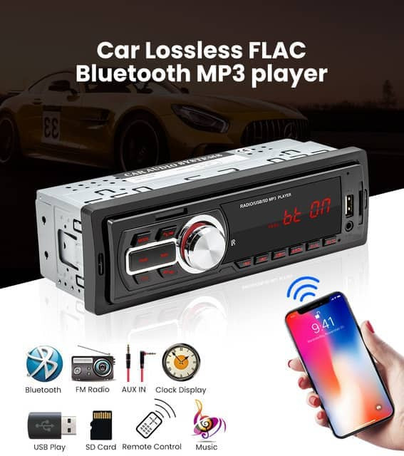 Poste radio Bluetooth pour les voitures
