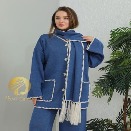 طقم نسائي 3 قطع