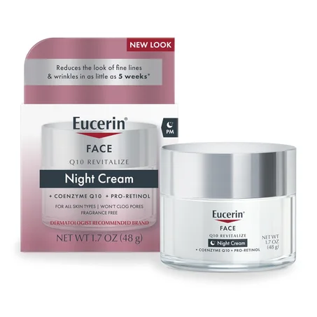 Eucerin Q10 مضاد للتجاعيد كريم الليل