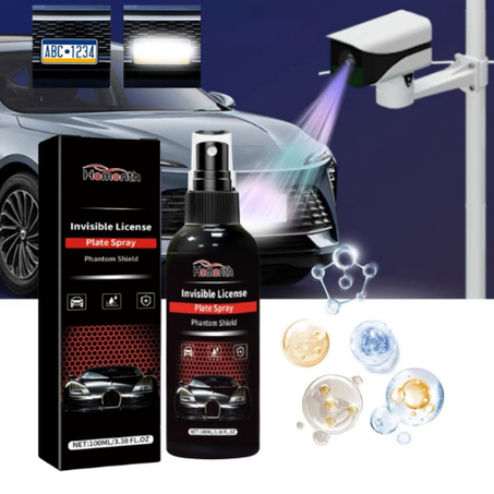 بخاخ لوحة الأرقام غير المرئي للسيارة