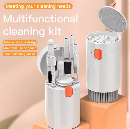 Cleaning Pen White مجموعة تنظيف متعددة الوظائف