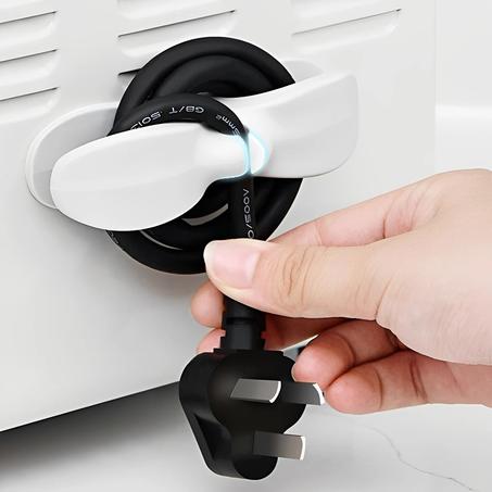 3x Cable Organizer Winder  x3 منظم الكابلات والتوصيلات