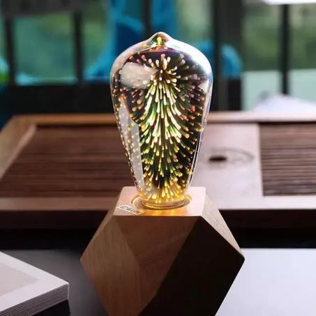 3D decorative LED light   مصباح الألعاب النارية