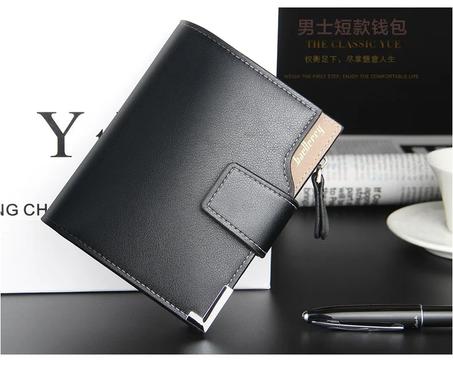 Baellerry Men Wallet - Black محفظة رجالية عصرية