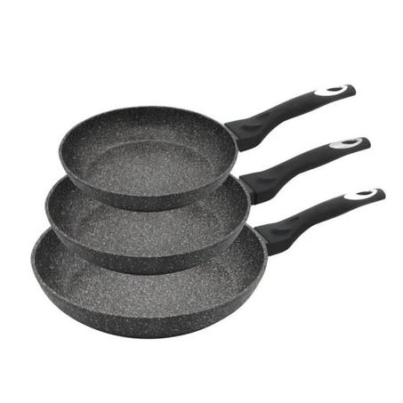 3 poêle granite 20CM/24CM/28CM