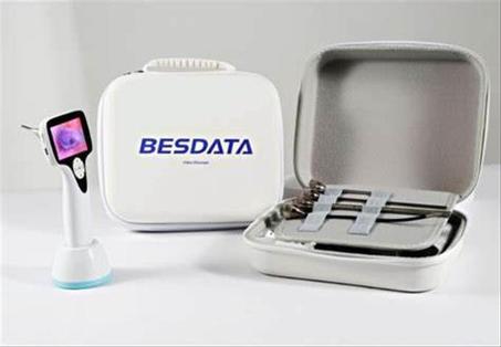 vidéo otoscope BESDATA EN-OTP alimenté par batterie