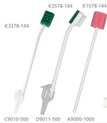 KIT SOINS DE BOUCHE AVEC BATONNET MOUSSE ET BROSSE A DENT ASPIRANTE