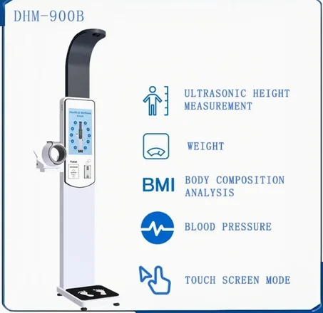 Borne médicale de santé avec mesure taille, poids et tension  –DHM-900B REF25