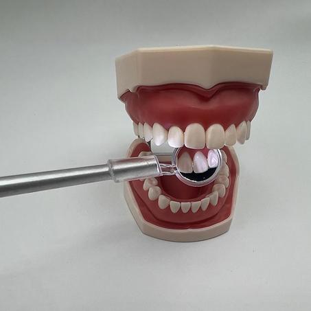Miroir buccal dentaire avec lumière LED