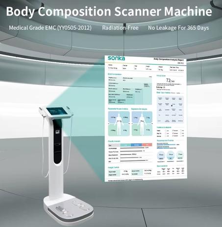 Analyse Complète du Corps SONKA, mesure de l' IMC complet du corps SK-X90