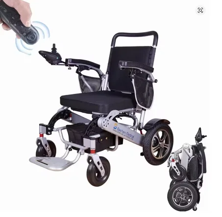 Fauteuil roulant électrique léger et pliable | Mobilité intelligente