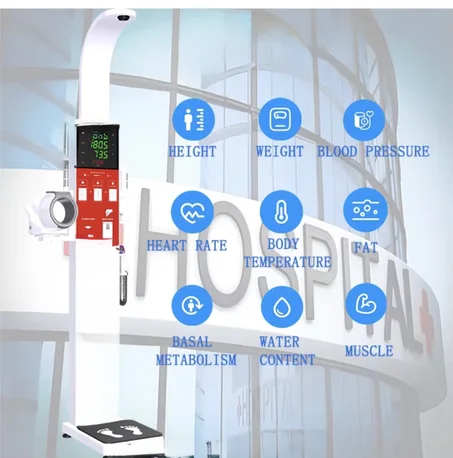 Borne médicale automatique pour contrôle santé rapide