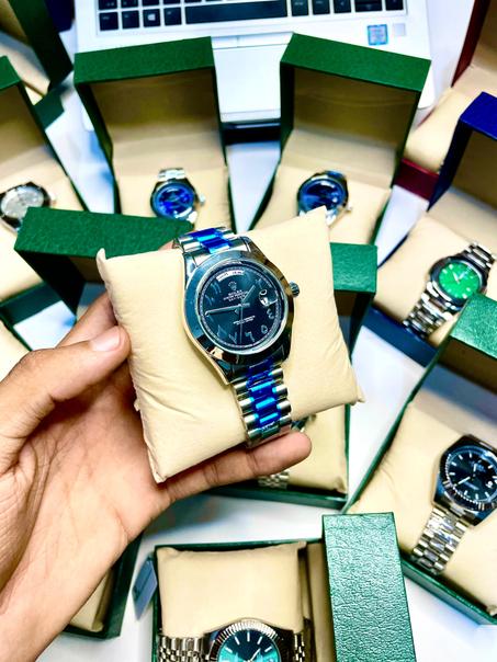 Rolex arabe , tableau noir