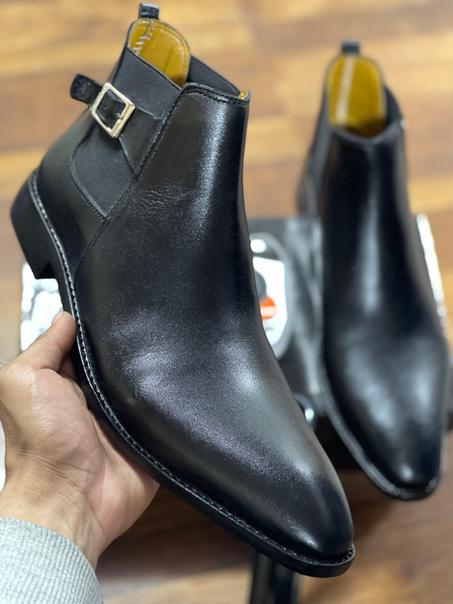 BOTTES HOMME CUIRE 100%