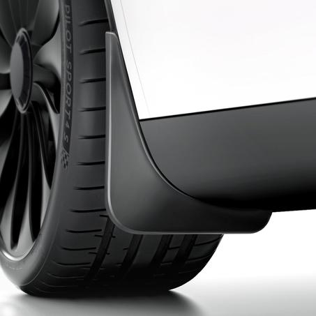 REEVAA Accesorios para Tesla modelo Y Juniper 2025, aletas de barro [protege la pintura, no requiere perforación] Kits de carrocería de protección de barro para todo tipo de clima para el mod