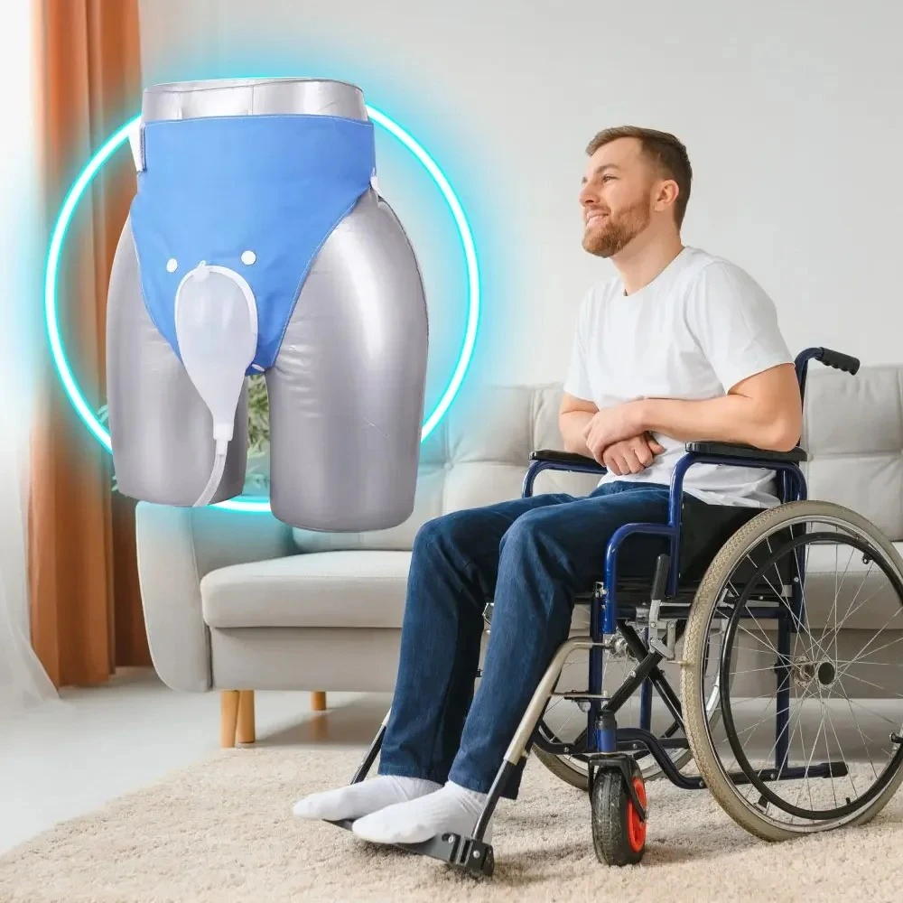 بديل الحفاظات: جهاز تجميع البول من السيليكون الطبي القابل لاعاده الاستخدام للرجال والنساء