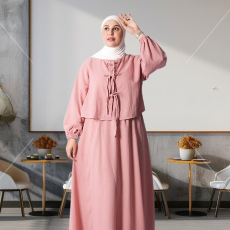 Jupe chemise lolah papion