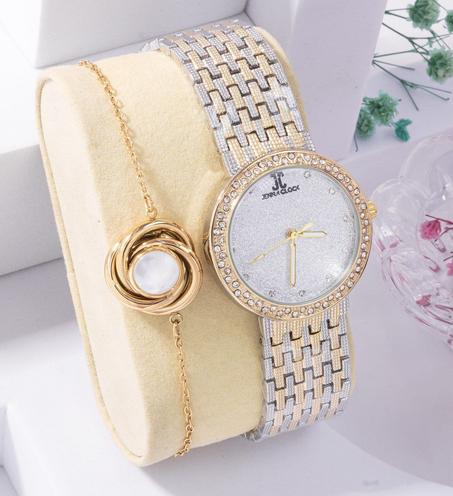 Gourmette + Montre ref08