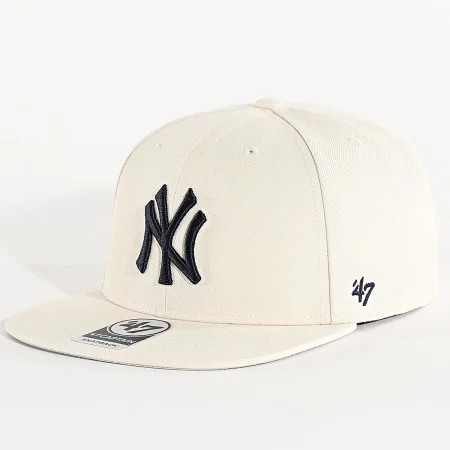 Casquette Snapback Captain NY Yankees Beige