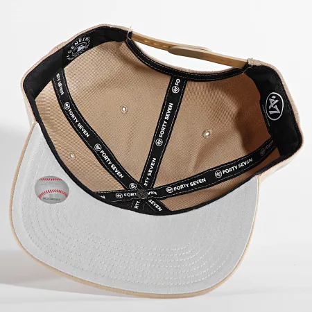 Casquette Snapback Captain New York Yankees Camel Clair