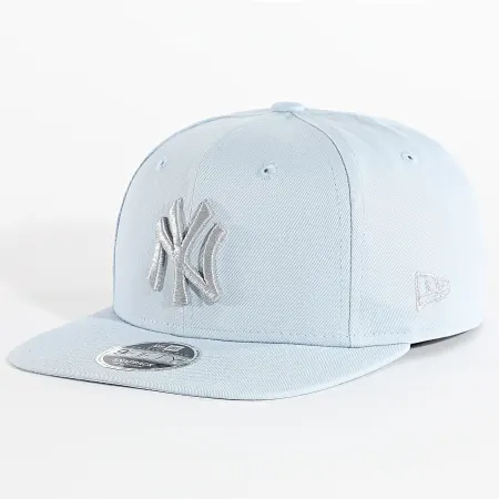 Casquette Snapback Metallic 9Fifty NY Yankees 60595213 Bleu Clair