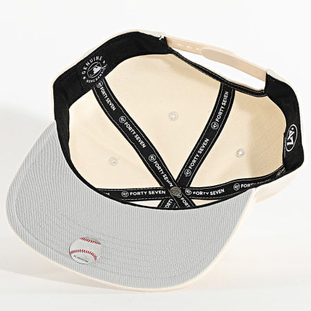 Casquette Snapback Captain NY Yankees Beige