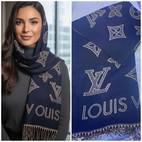 châle en cachemire Louis Vuitton ( LV16)
