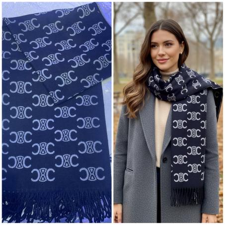 châle en cachemire Céline (CN23)