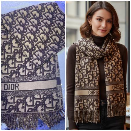 châle en cachemire Dior (D26)