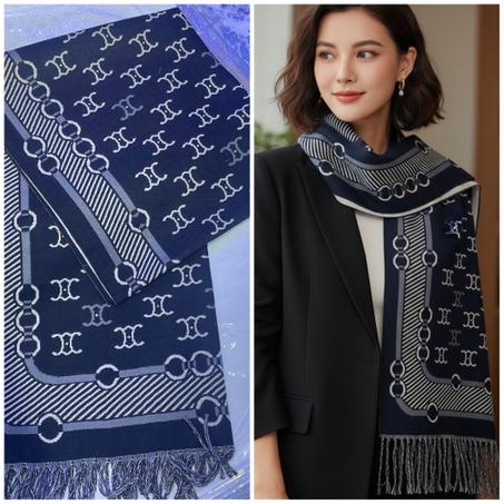 châle en cachemire Céline ( CN20)