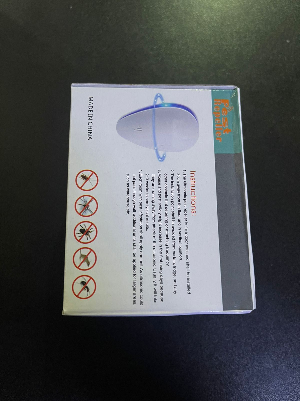 Ultrasonic Insect Repellent Device
