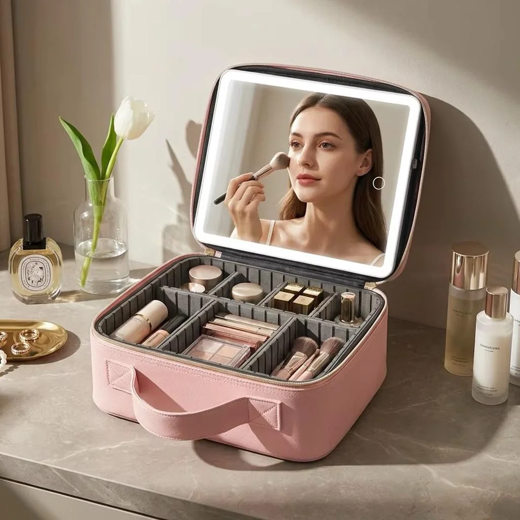 Trousse maquillage LED