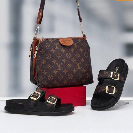 Sac Luis Vitton + sandala