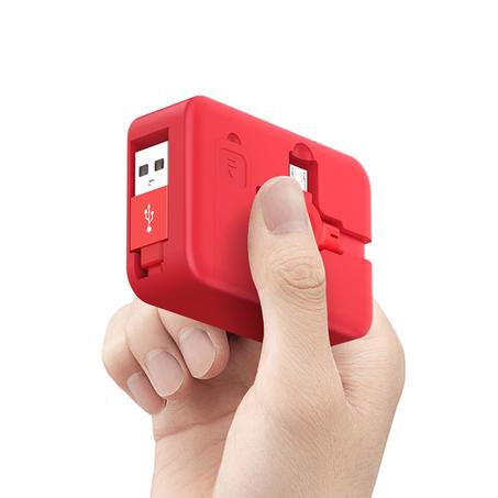 Câble De Charge USB 4 EN 1 POUR Téléphon portable.Adaptable Pour Iphone Et Samsung .