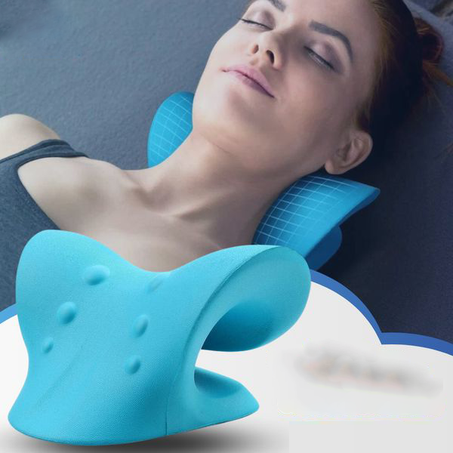 L'oreiller a traction cervical
