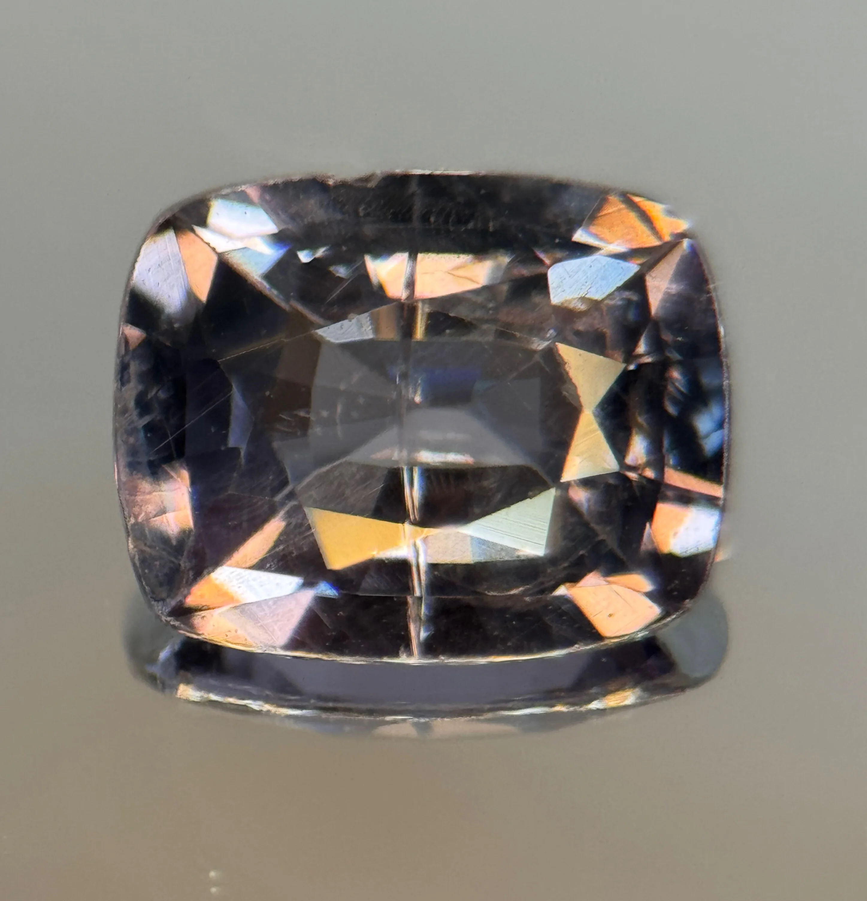 Rare 0.88ct Natural Lavender Spinel - VS Untreated Cushion Cut - Earth-Mined Loose Gemstone