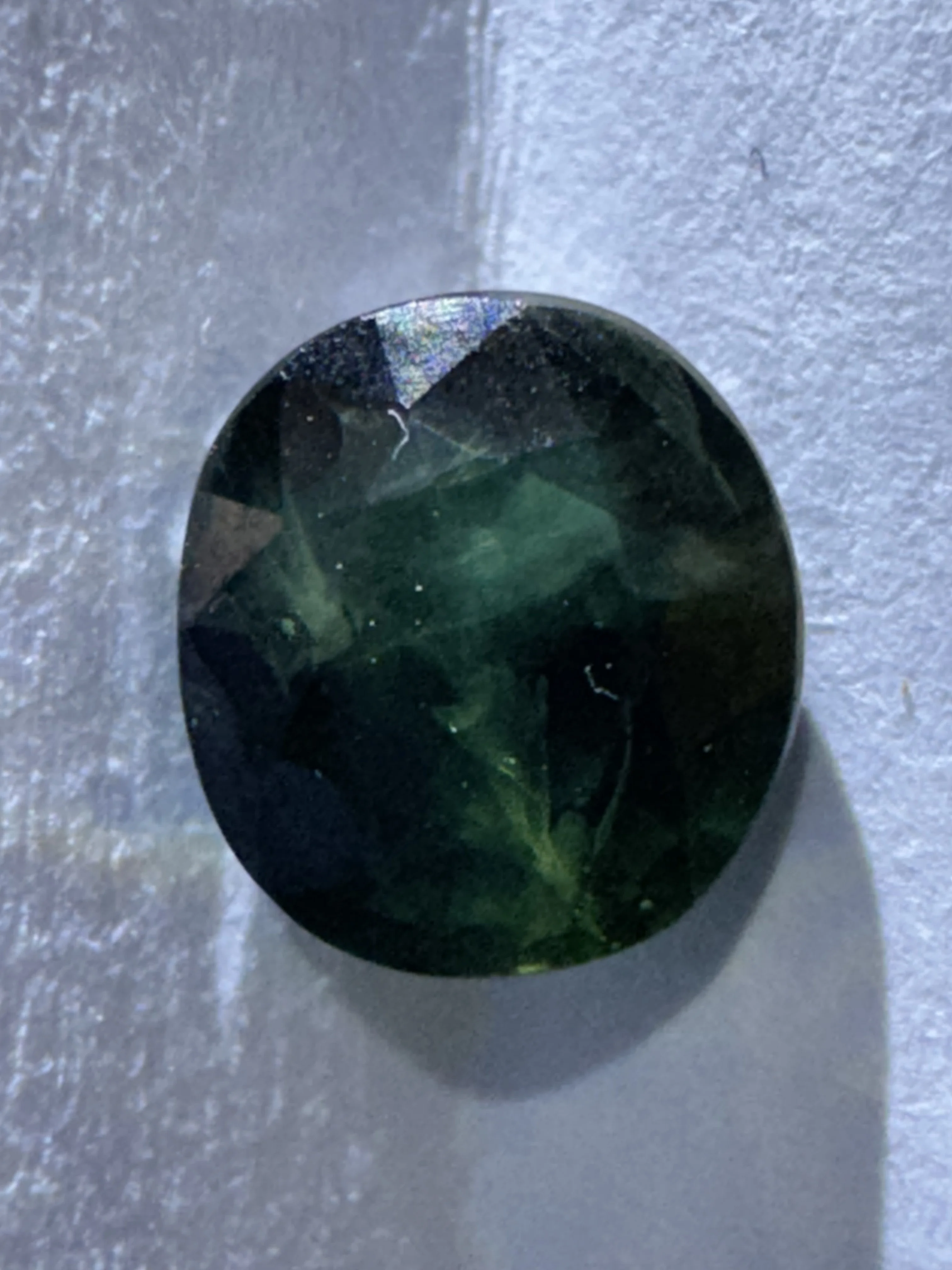 Amazing 1.15 Ct Natural Teal Sapphire