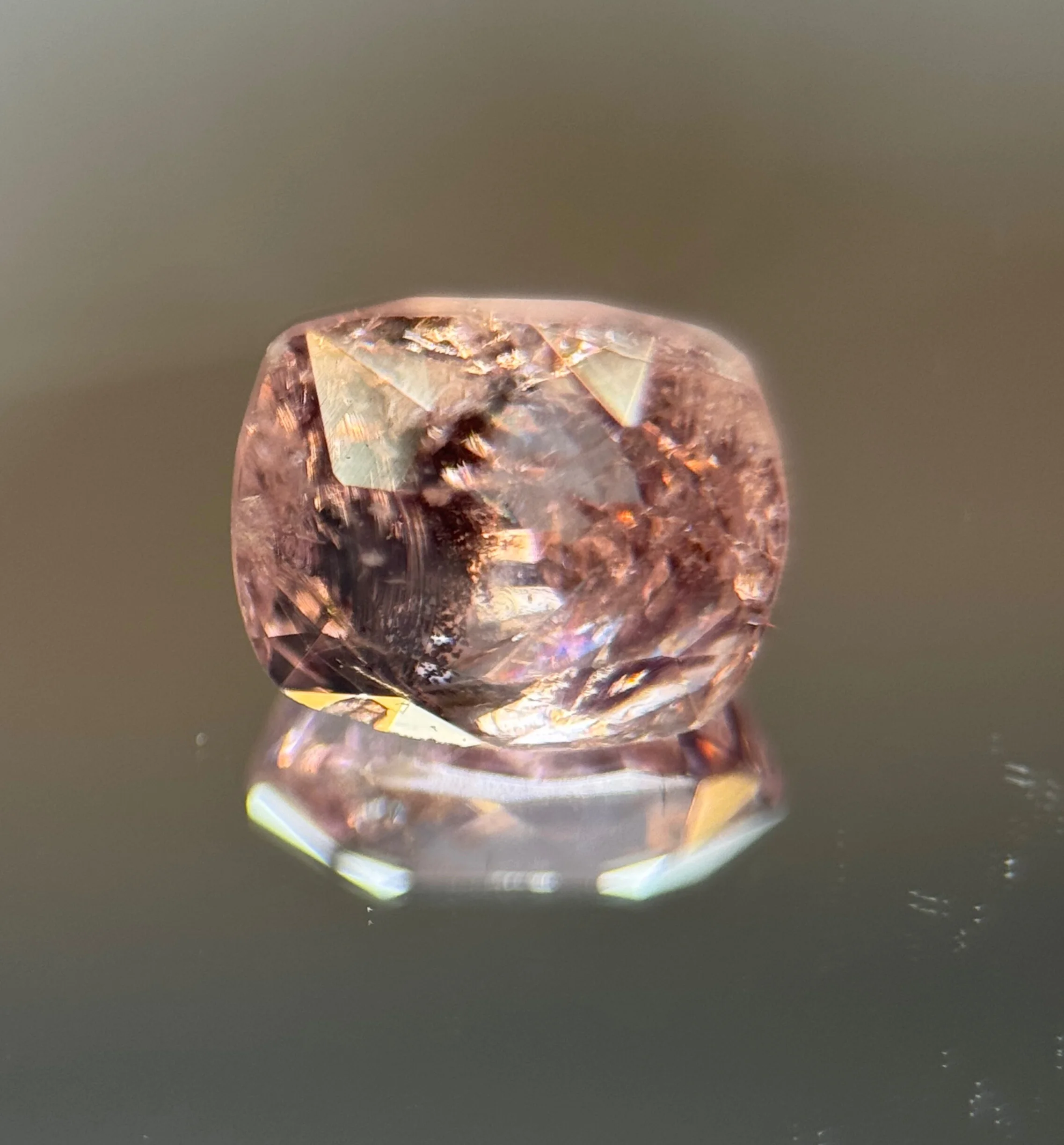 Exquisite 1.64ct Natural Burmese Spinel – VS Rare Pastel Pink – Unheated Cushion Cut