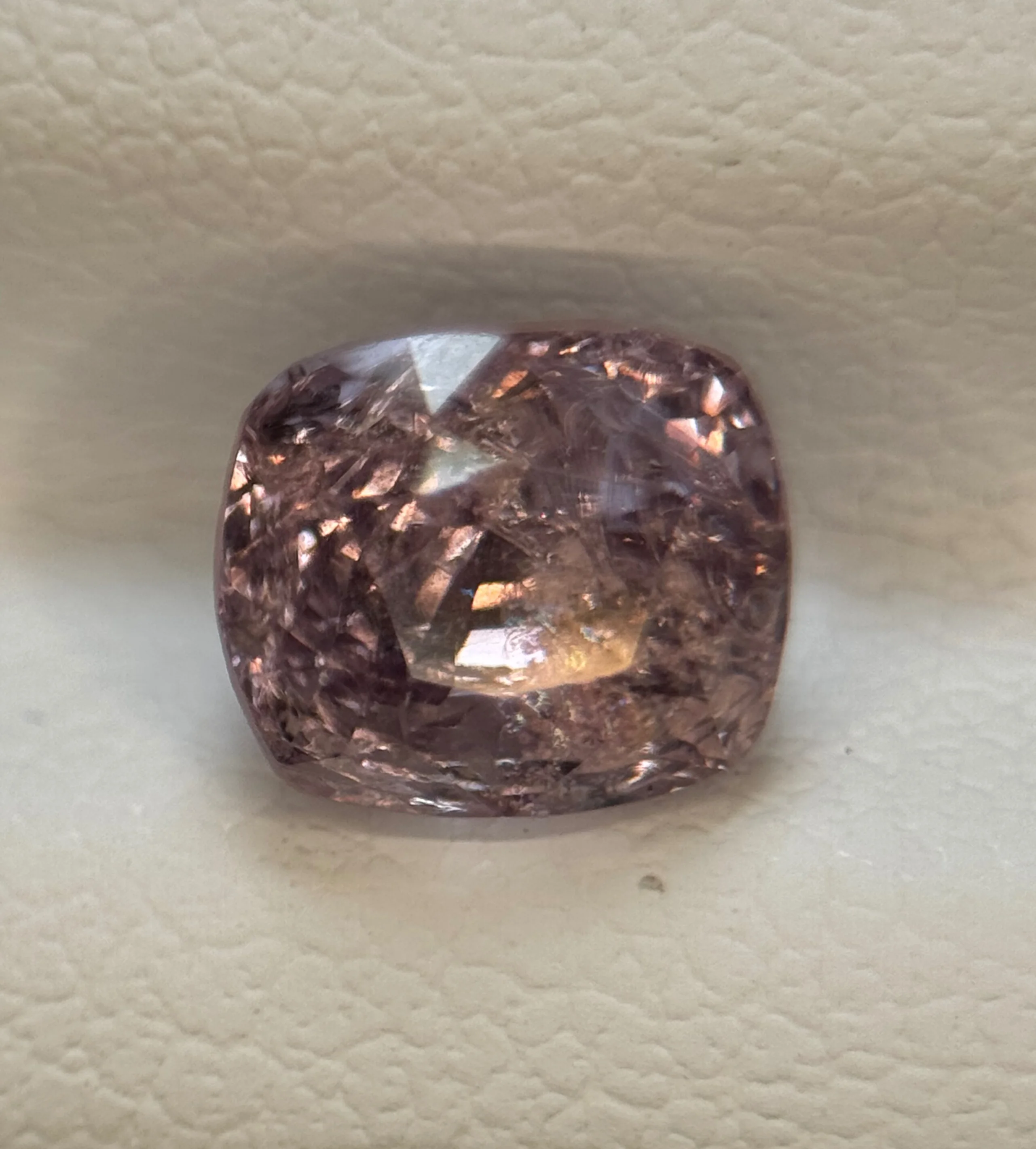 Exquisite 1.64ct Natural Burmese Spinel – VS Rare Pastel Pink – Unheated Cushion Cut