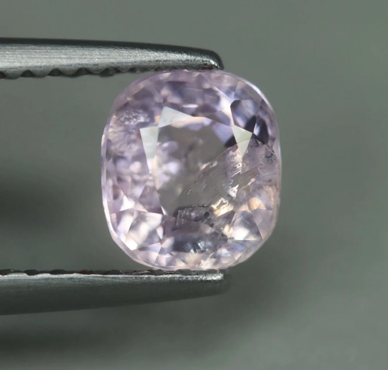 1.25 Ct Natural Burmese Pink Spinel – VVS Rare Unheated Cushion Cut