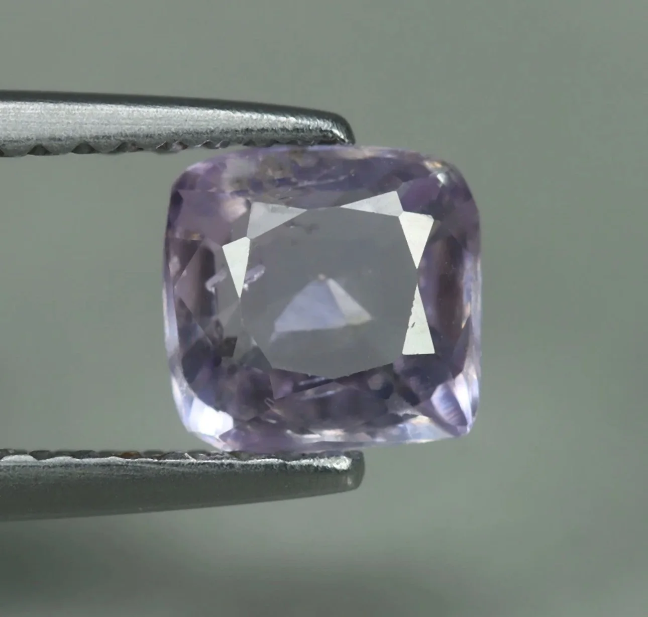 1.25 Ct Natural Burmese Pink Spinel – VVS Rare Unheated Cushion Cut