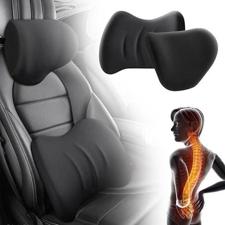 وسادة دعم الرأس والظهر للسيارة