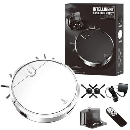 روبوت تنظيف ذكي 2 في 1 - مكنسة ومسّاحة بتقنيات حديثة