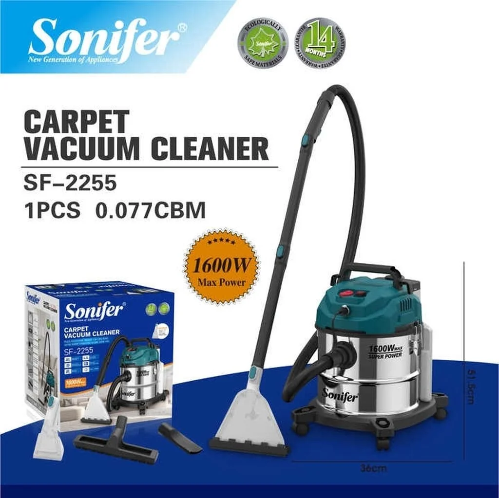 مكنسة متعددة الوظائف جاف ورطب بحجم 20 لتر من Sonifer