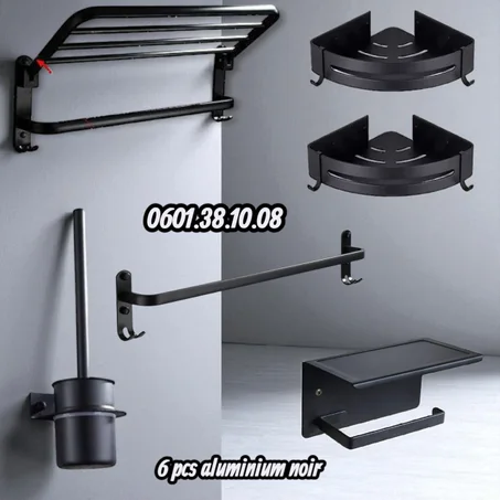 Ensemble accessoires salle de bain