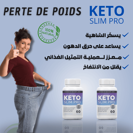 Keto Slim Pro Perte de poids 60 capsules