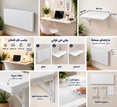 FlexiDesk – المكتب القابل للطي