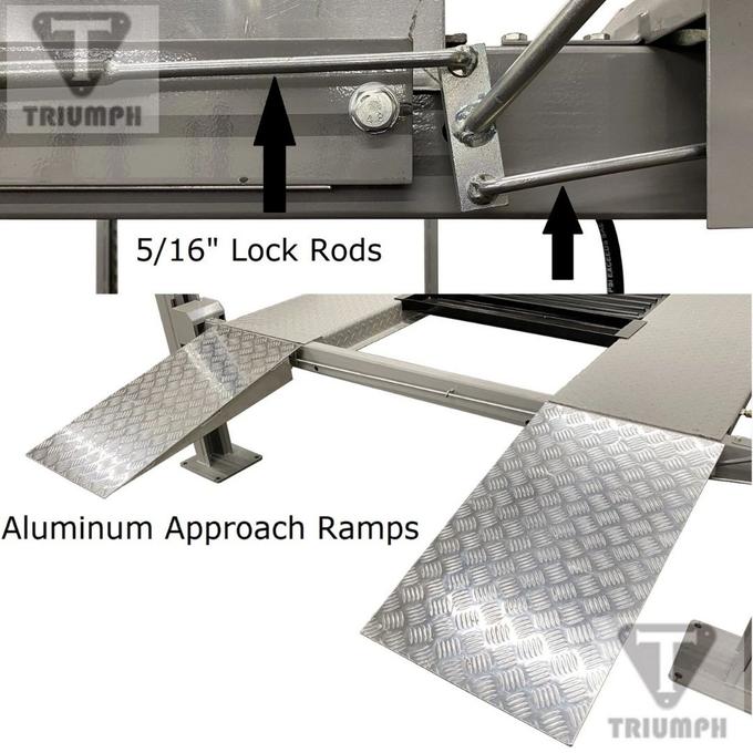 TRIUMPH NSS-8 8000 Lbs 4 Post Storage Service Car Auto Lift Truck Hoist